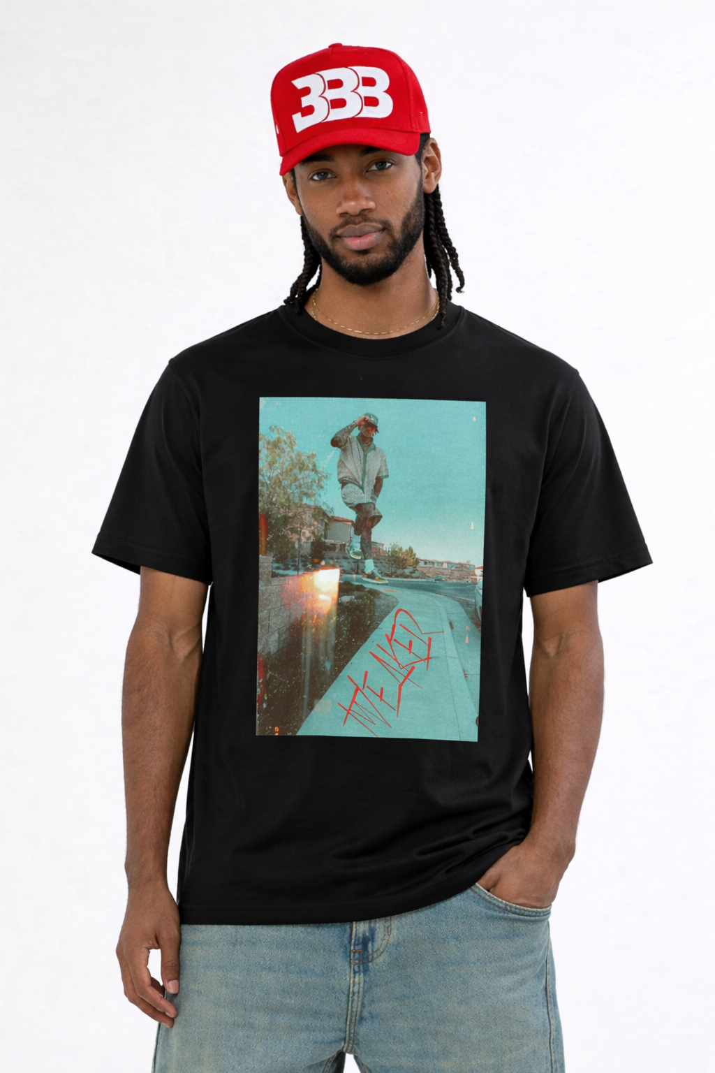 Tweaker Black Tee by Gelo – Big Baller Brand