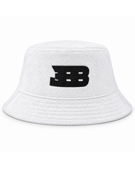 BBB Terry Bucket Hat - White