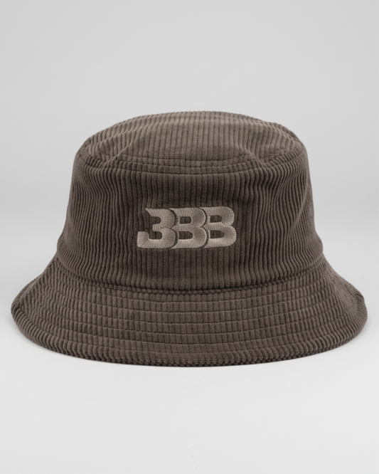 BBB Corduroy Bucket Hat - Brown
