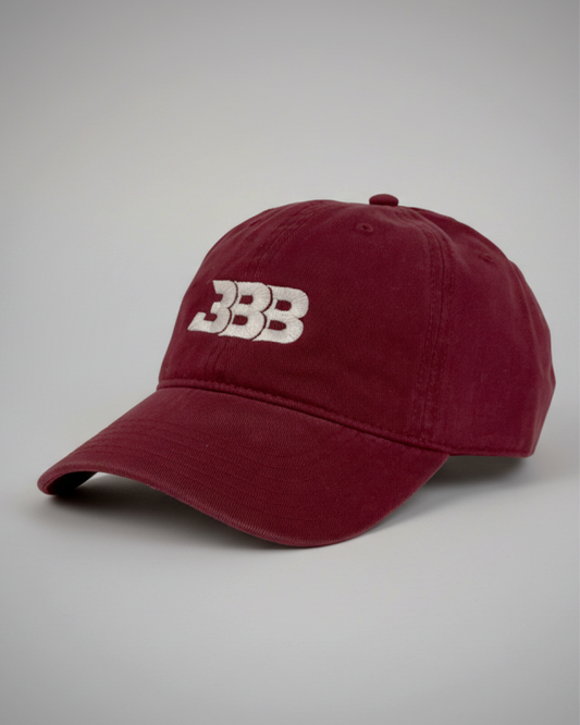 BBB Dad Hat - Burgundy