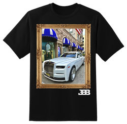 BBB RR Frame Wht Blk Tee