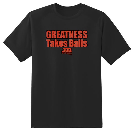 GTB Basketball Black Tee