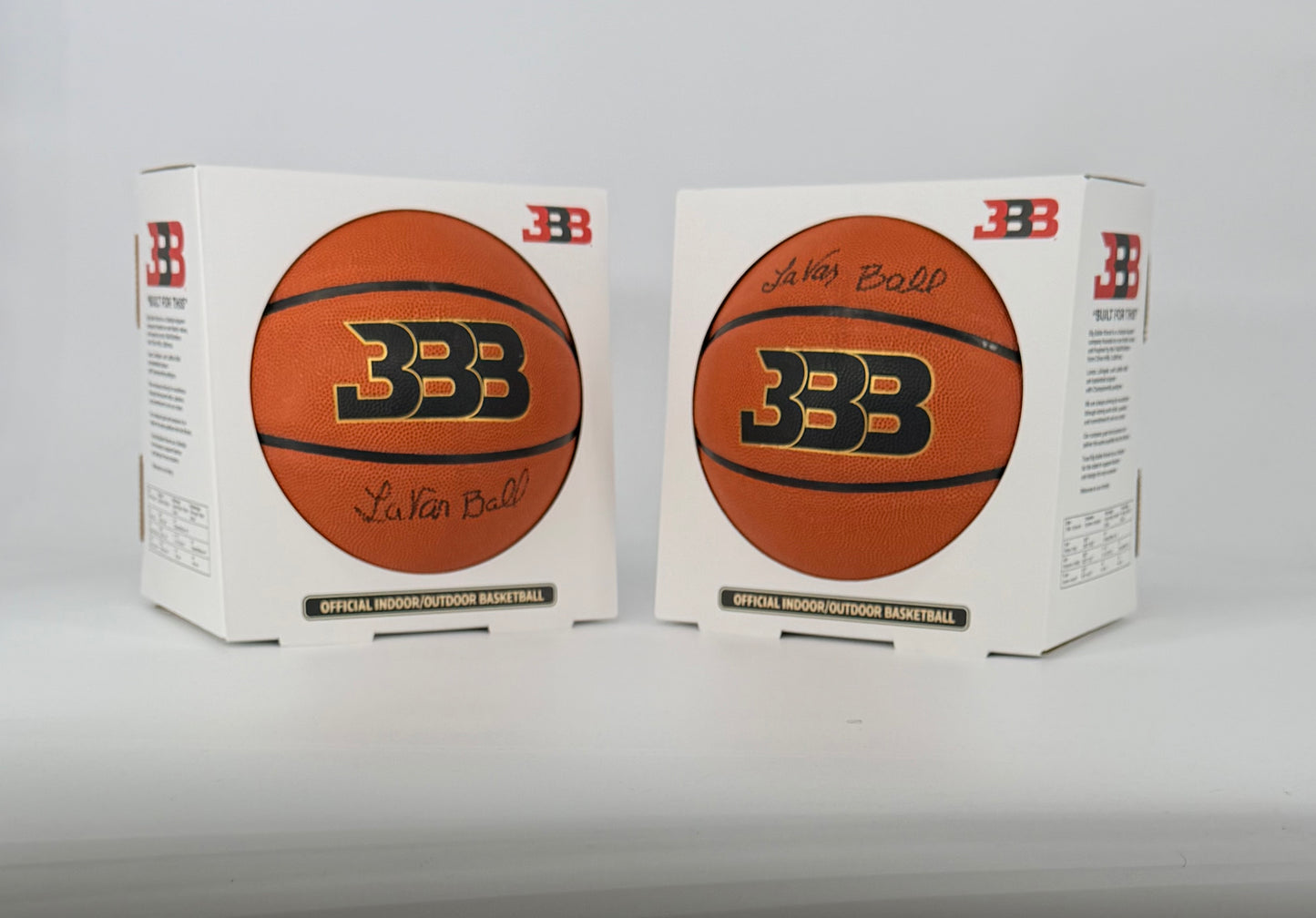 BBB BASKETBALL SIGNED BY LAVAR BALL