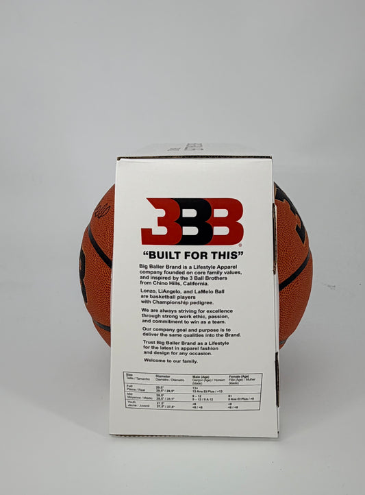BBB BASKETBALL SIGNED BY LAVAR BALL