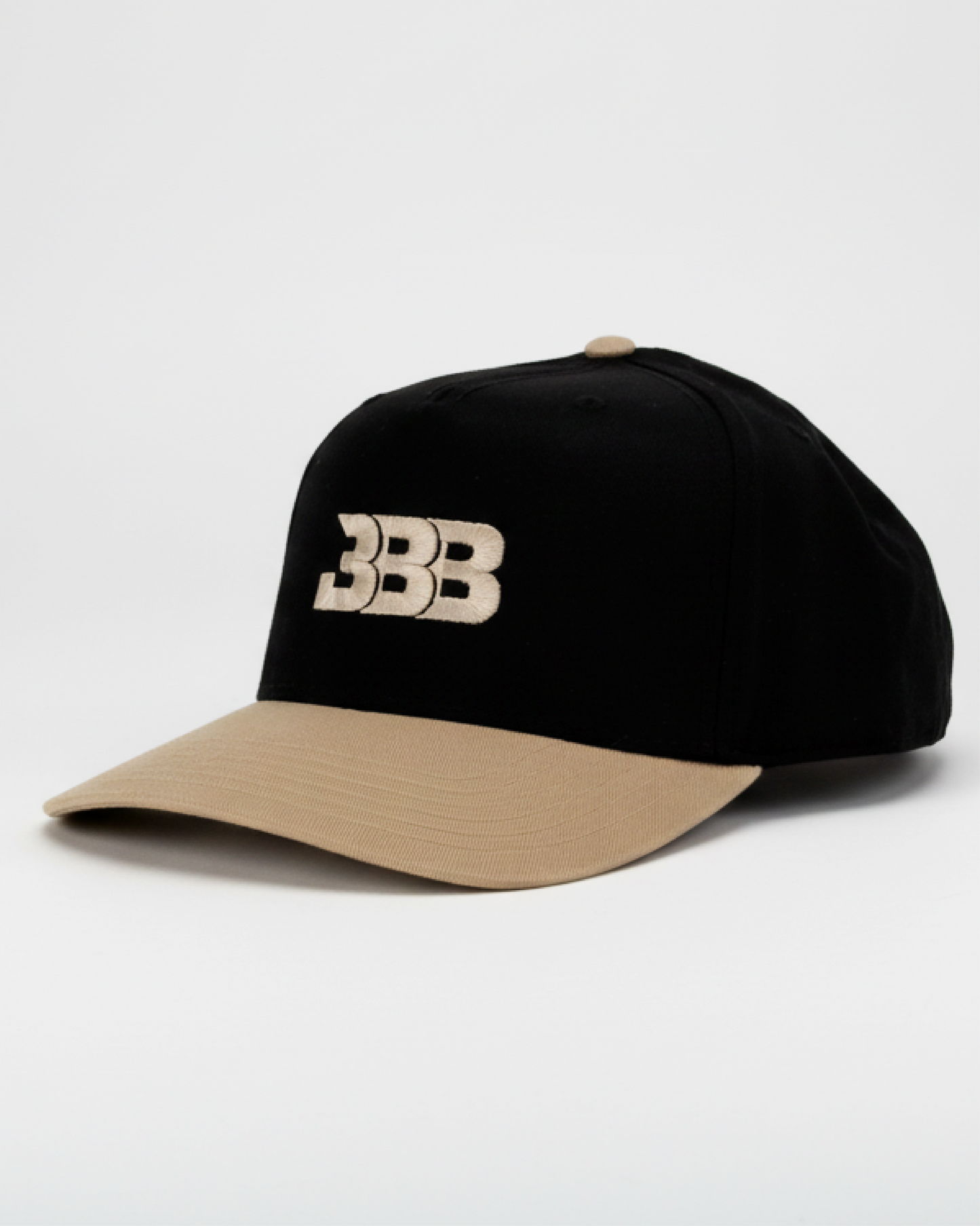 BBB Baseball Hat - Black/Beige