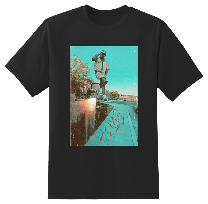 Tweaker Black Tee by Gelo