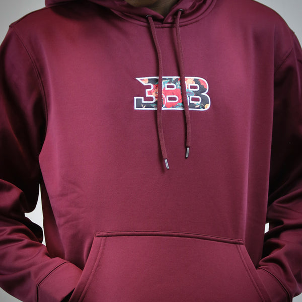 Burgundy on sale thrasher hoodie